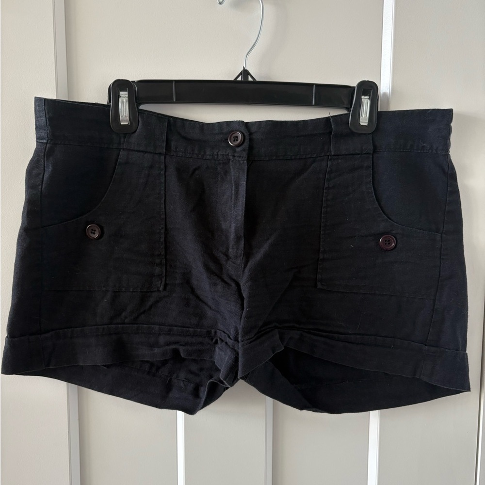 Costa Blanca Linen Mini Shorts